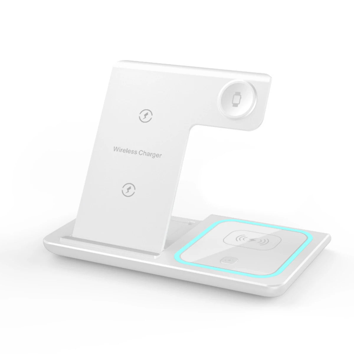 OHMORA 15W 3-in-1 Wireless Charging Station — iPhone, Apple Watch & AirPods