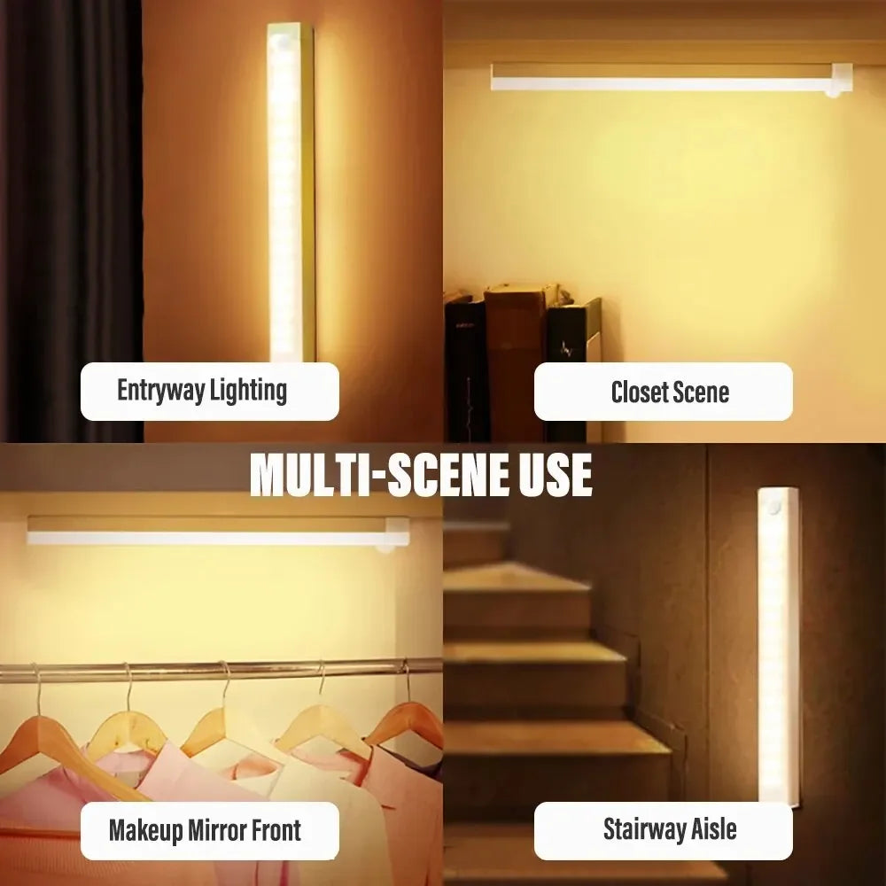 OHMORA LED Motion Sensor Night Light — Wireless, Rechargeable